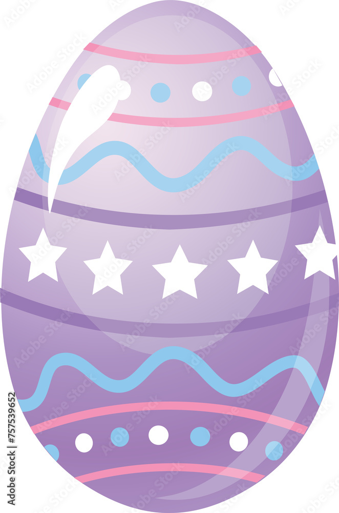 Pattern in a shape of an egg. Pattern in a shape of an egg.