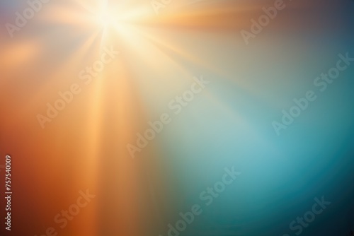 Colorful sunshine glare pastel colors background.