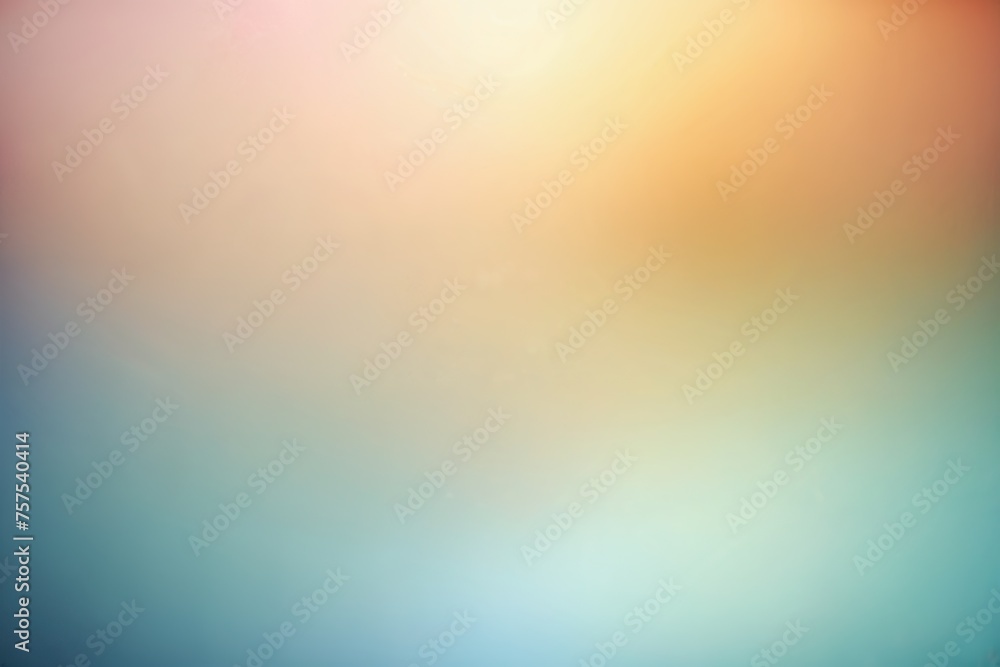 Colorful sunshine glare pastel colors background.