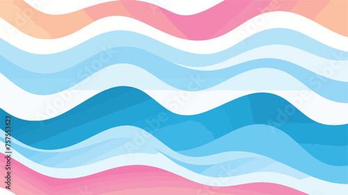 Seamless vector abstract wave pattern background 