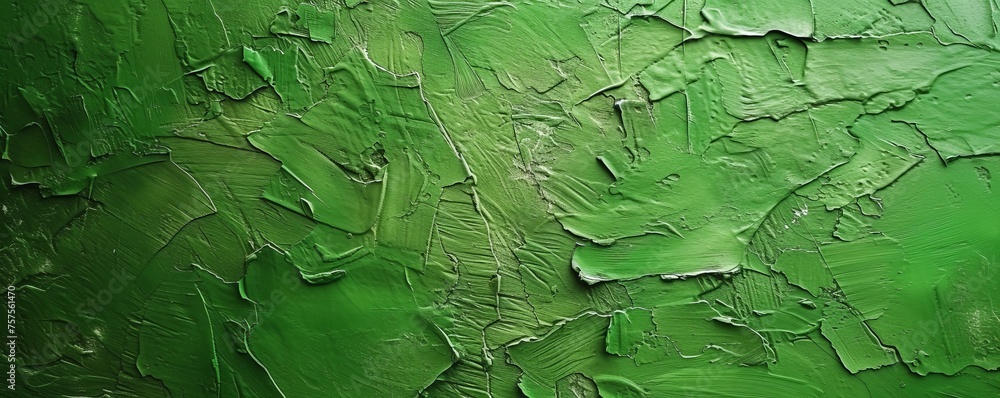 cracked green surface texture background. cracked green surface texture background.