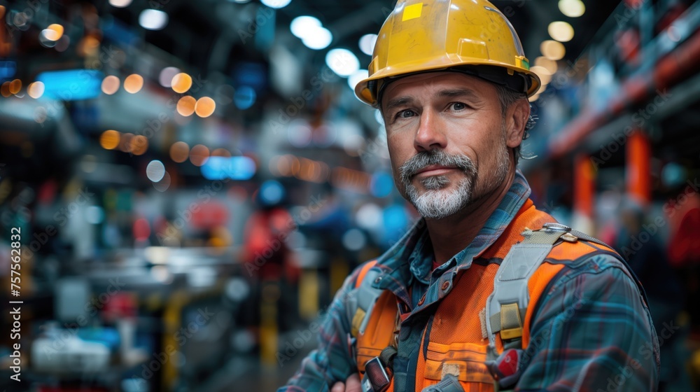 Worker in professional suit looking in camera Worker in professional suit looking in camera