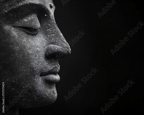 Estatua de Buda en piedra