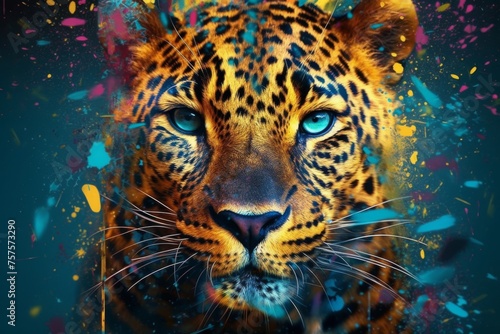 Vibrant Essence  The Artistic Jaguar