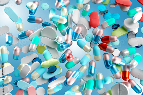 Assorted Pharmaceutical Cap...