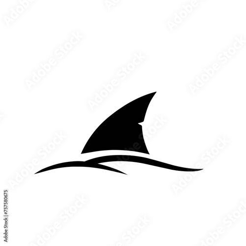 Shark Fin Silhouette
