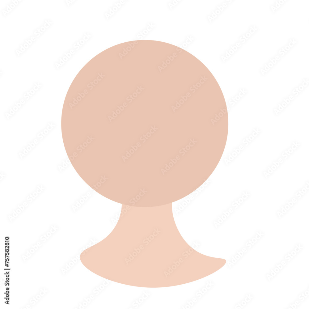 white mannequin rounded face no hair white mannequin rounded face no hair