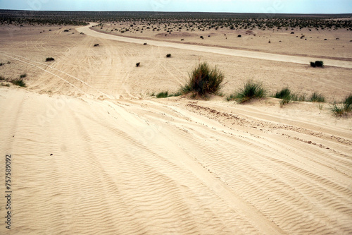 Road to Star Wars The Phantom Menace movie set of Mos Espa near Nefta, Tunisia photo
