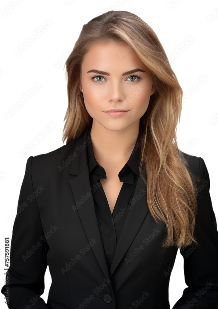 Portrait of a pretty confident businesswoman. Portrait of a pretty confident businesswoman.