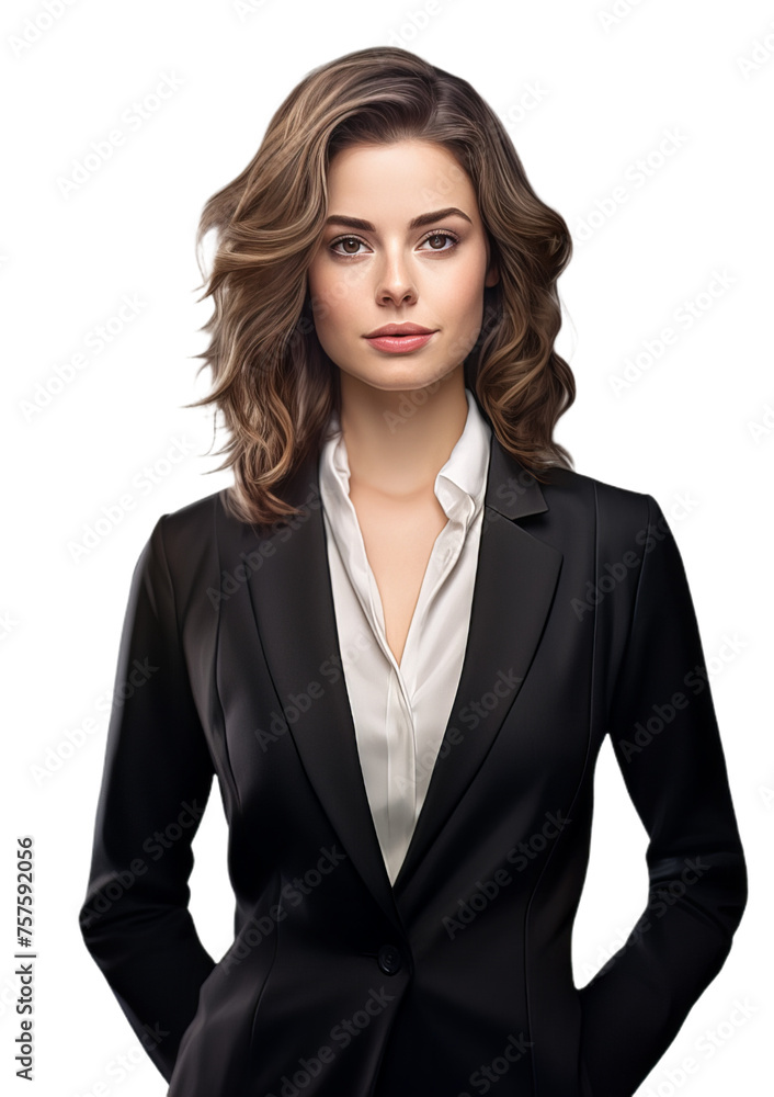 Portrait of a pretty confident businesswoman. Portrait of a pretty confident businesswoman.