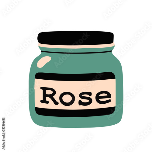 Minimal simple hand drawn outline feminine infographic for fashion, spa, beauty, make up bloggers. set of symbol for body skin care. 