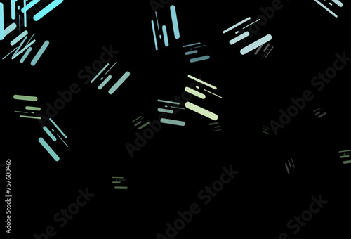 Dark blue, yellow vector pattern with narrow lines.