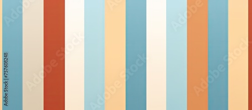 An artistic rectangular pattern of Azure, Orange, Pink, Aqua, and Magenta stripes in varying tints and shades, parallel on a white background