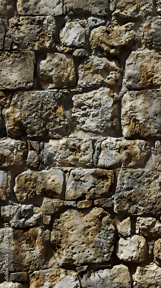 Fototapeta premium Ancient Castle Wall Texture