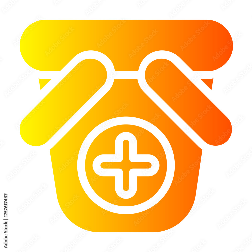 Obraz premium shopping basket icon