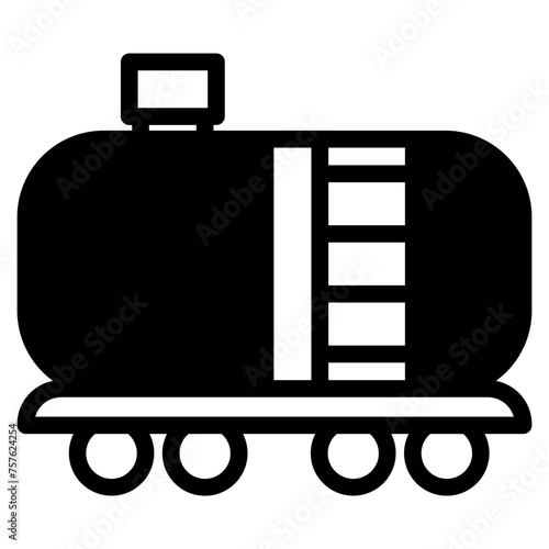 oil tank, oil industry icon