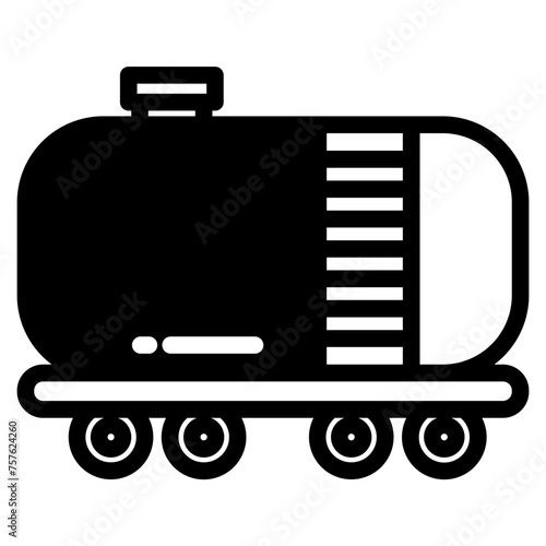 oil tank, oil industry icon