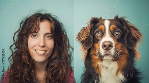 divertida série de fotografias revela a incrível semelhança entre algumas pessoas e seus cachorros 