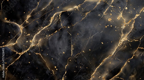 Black gold marble texture background pattern with high resolution. High resolution photo. Luxury background for design.