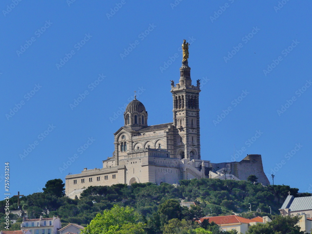 La basilique Notre-Dame de la Garde à Marseille