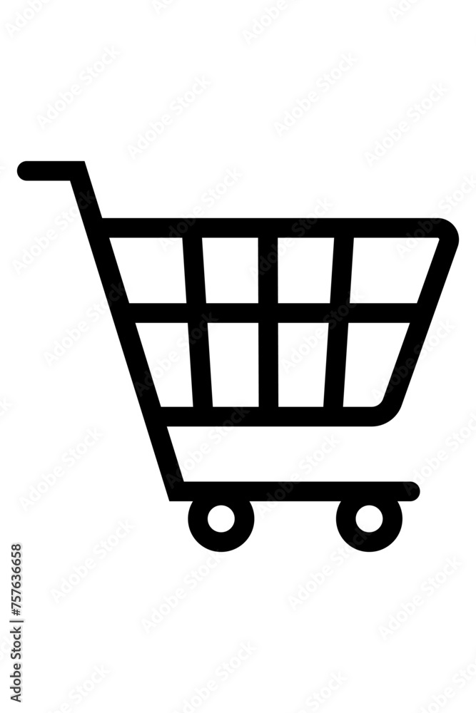 Shopping cart icon in black, shopping cart basket image, ecommerce shopping cart Shopping cart icon in black, shopping cart basket image, ecommerce shopping cart