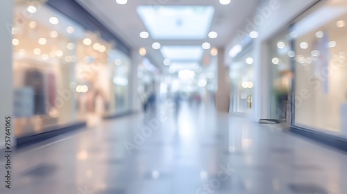 Blurred Office Mall Environment with Blurred Background, Blurred Shot, office mall, environment, blurred