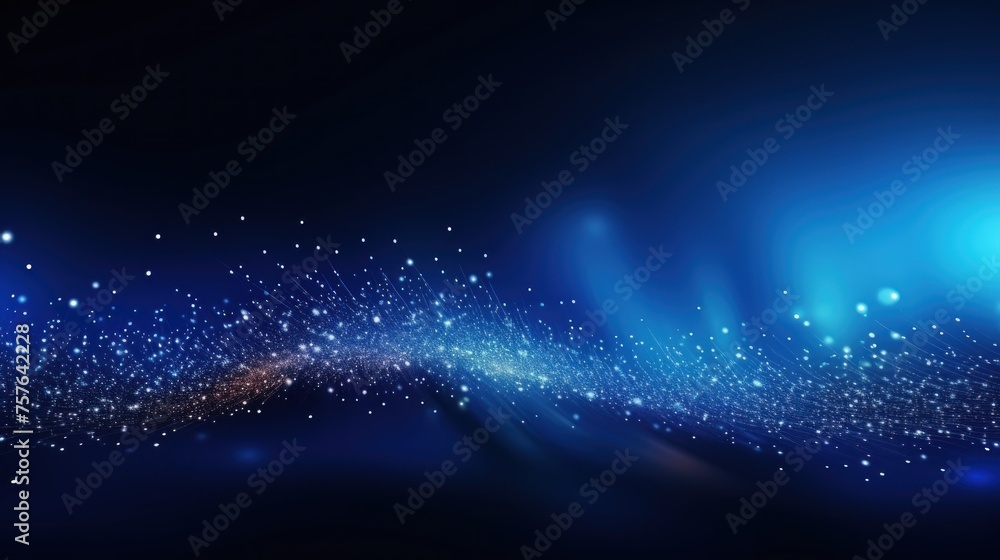 Technology Particle Abstract Background Technology Particle Abstract Background