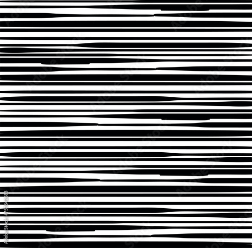 Striped texture with horizontal lines of different thicknesses