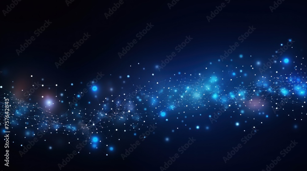 Technology Particle Abstract Background Technology Particle Abstract Background