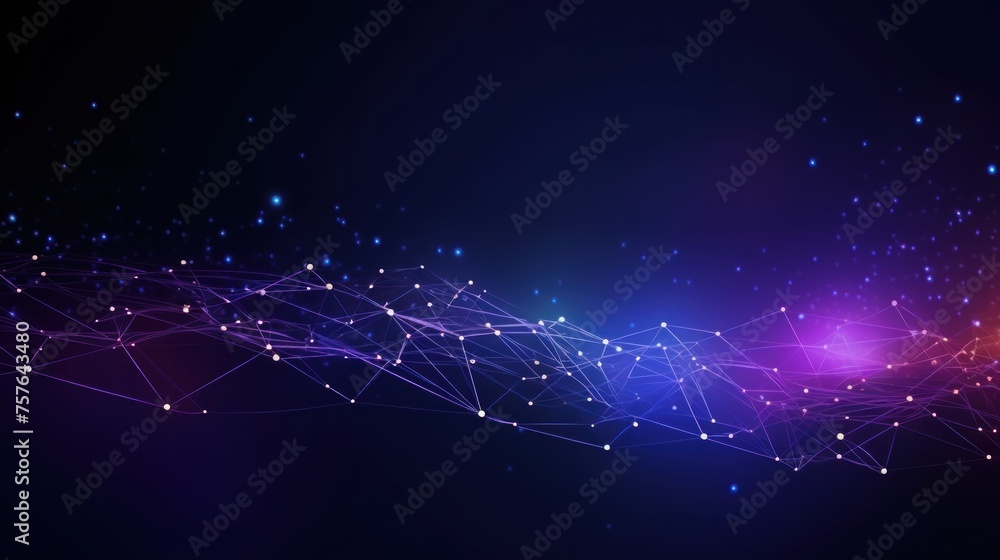 Technology Particle Abstract Background Technology Particle Abstract Background
