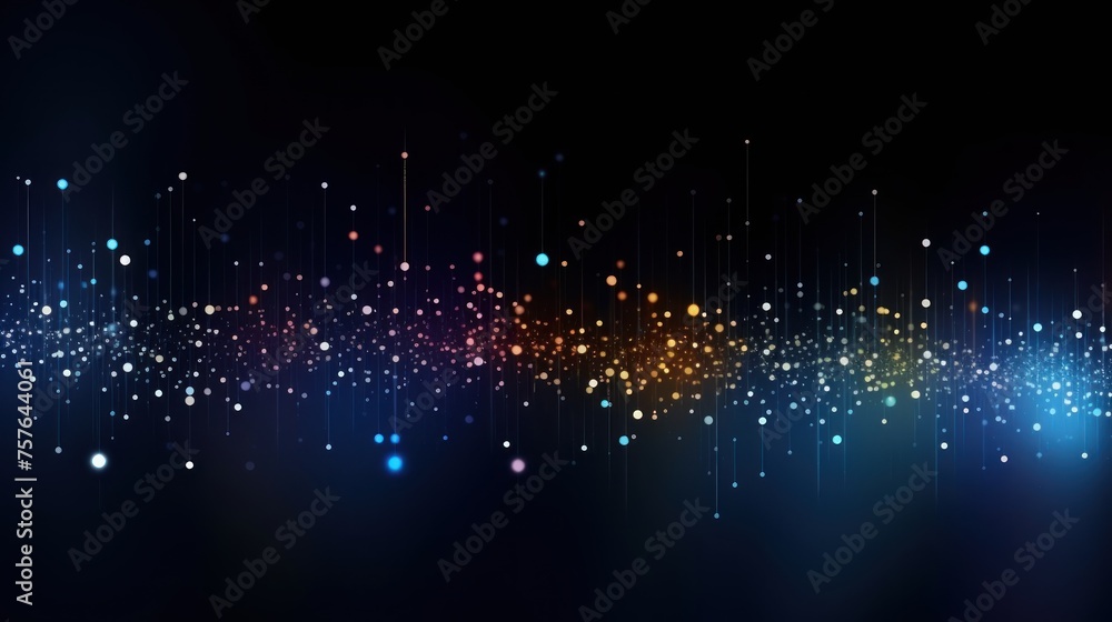 Technology Particle Abstract Background Technology Particle Abstract Background