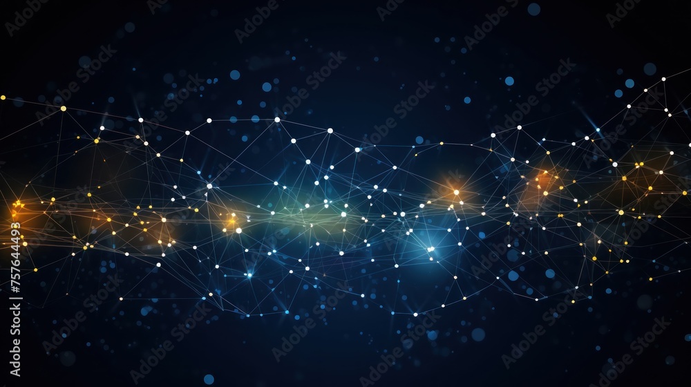 Technology Particle Abstract Background Technology Particle Abstract Background