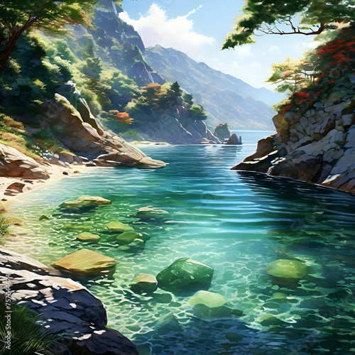 Beautiful Landscape by AI Generator