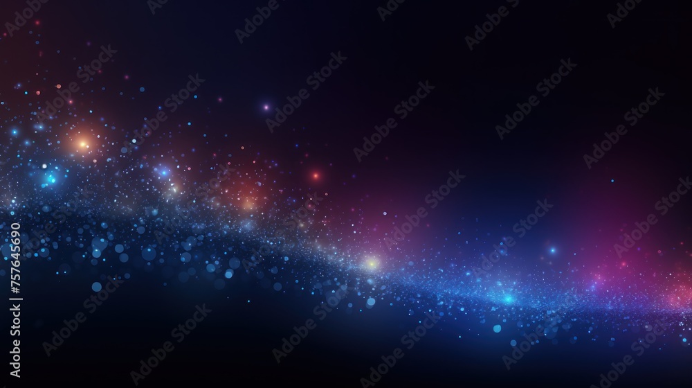 Technology Particle Abstract Background Technology Particle Abstract Background