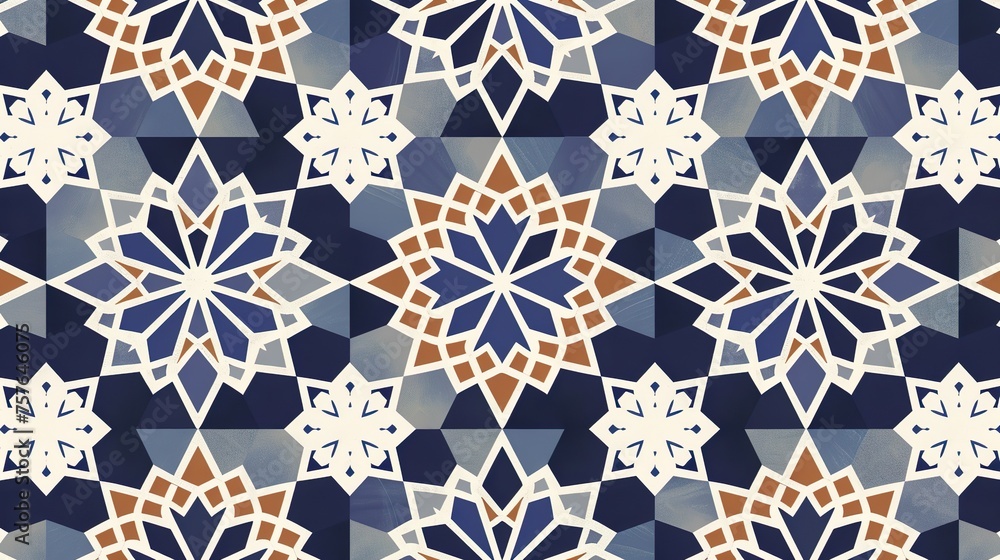 Background with seamless pattern in islamic Background with seamless pattern in islamic