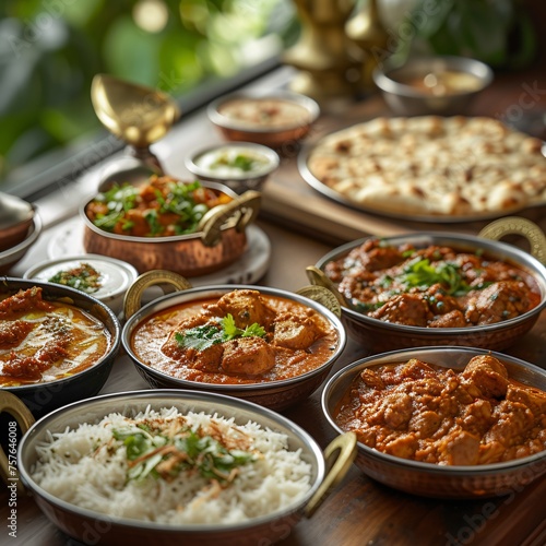 International cuisines spreads across a wooden table, showcasing an array of dishes from around the world, inviting a journey of flavors in every bite.
