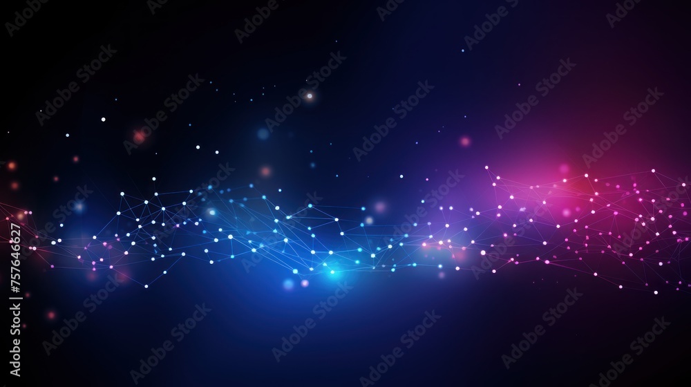 Technology Particle Abstract Background Technology Particle Abstract Background