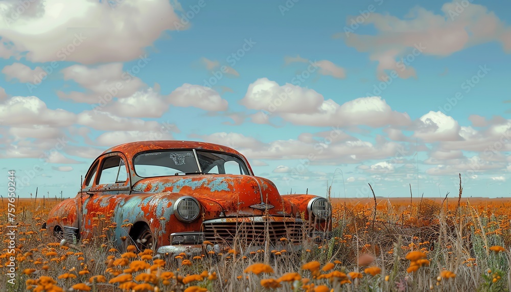 Fototapeta premium Transport background