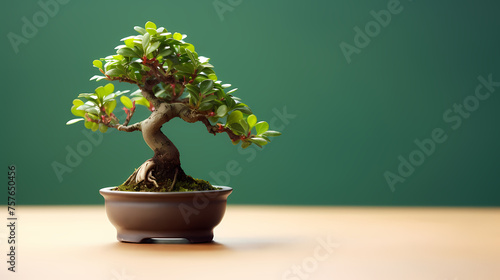 Beautiful bonsai tree