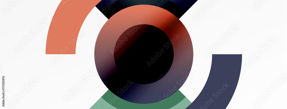 Trendy simple circle abstract background. Vector Illustration For Wallpaper, Banner, Background, Card, Book Illustration, landing page Trendy simple circle abstract background. Vector Illustration For Wallpaper, Banner, Background, Card, Book Illustration, landing page