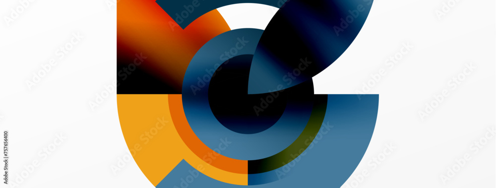 Round elements and circles geometric minimal composition background. Vector Illustration For Wallpaper, Banner, Background, Card, Book Illustration, landing page Round elements and circles geometric minimal composition background. Vector Illustration For Wallpaper, Banner, Background, Card, Book Illustration, landing page