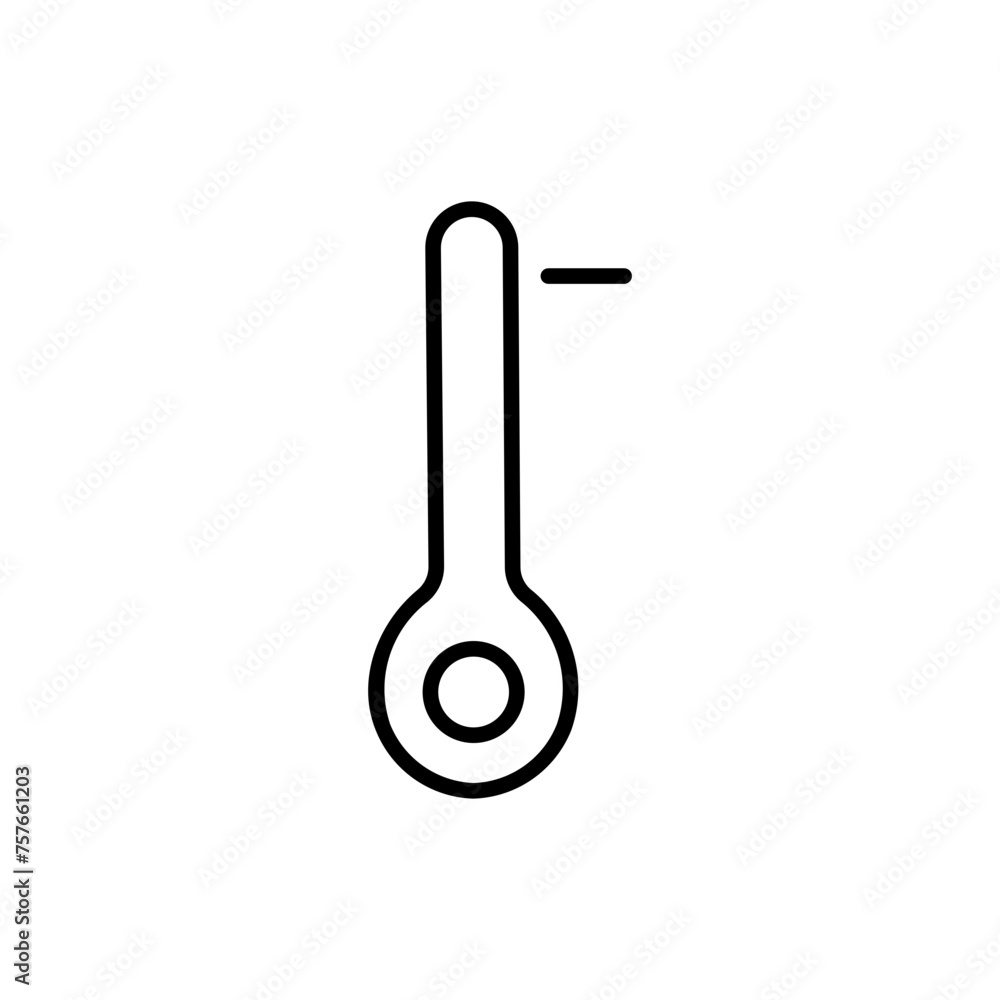 cold line icon cold line icon