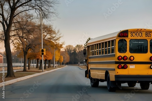 school bus on the street