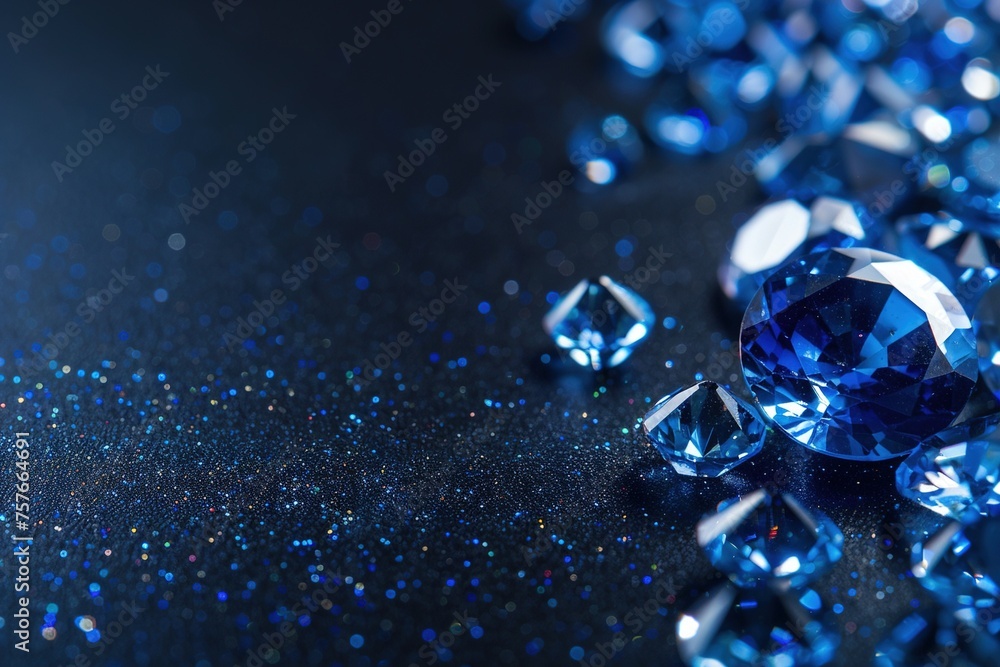 Sapphire Radiance: Gems of Beauty on Black Background,A Tapestry of Gemstones: Sapphire, Amethyst, Ruby, and Beyond Sapphire Radiance: Gems of Beauty on Black Background,A Tapestry of Gemstones: Sapphire, Amethyst, Ruby, and Beyond