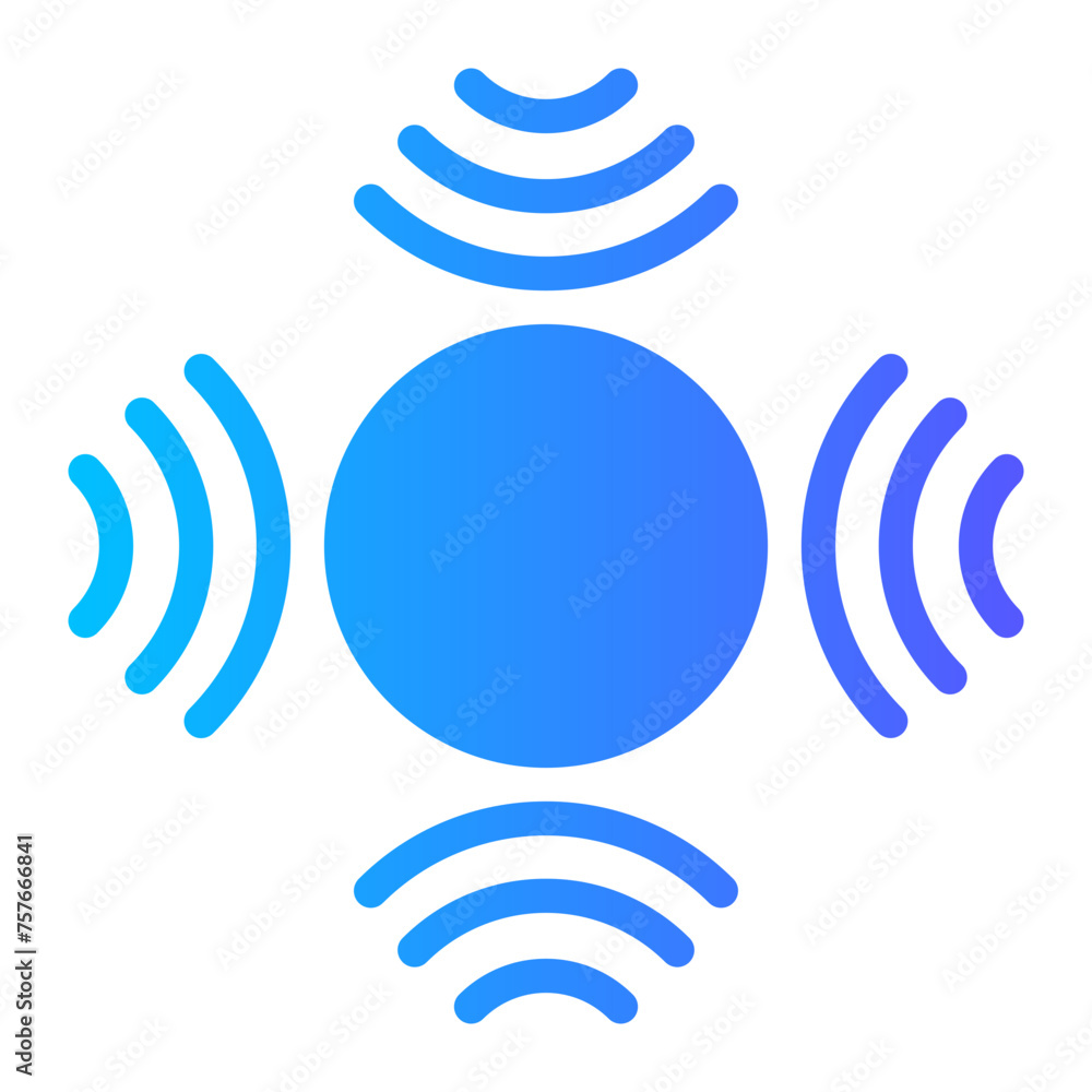 sound gradient icon sound gradient icon