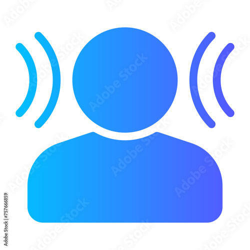 user gradient icon