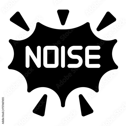 noise glyph icon