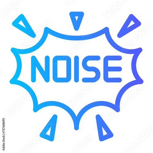 noise gradient icon