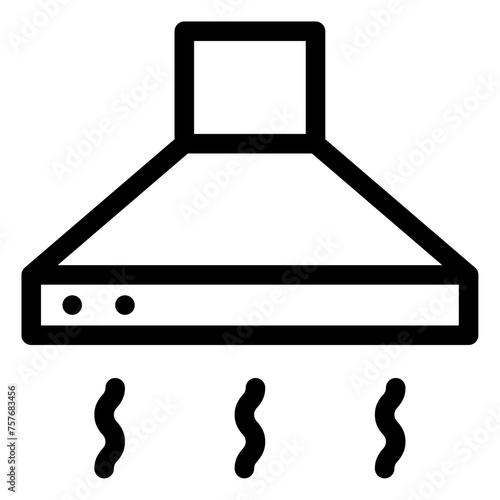 kitchen hood icon 