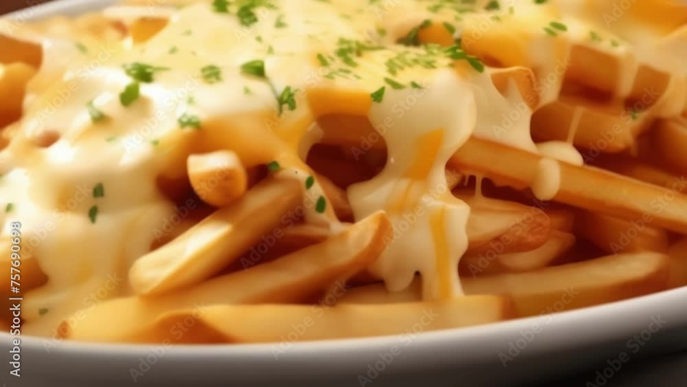 Embark on a flavorful journey with these cheese fries, where tender potato fries are bathed in a flavorful cheese sauce that delicately clings to the fries, creating a harmonious marriage Embark on a flavorful journey with these cheese fries, where tender potato fries are bathed in a flavorful cheese sauce that delicately clings to the fries, creating a harmonious marriage